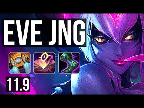 EVELYNN vs KARTHUS (JUNGLE) | 20/2/4, Legendary, 6 solo kills, 800+ games | EUW Grandmaster | v11.9