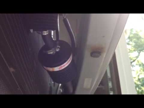 RX300 transmission cooler installed