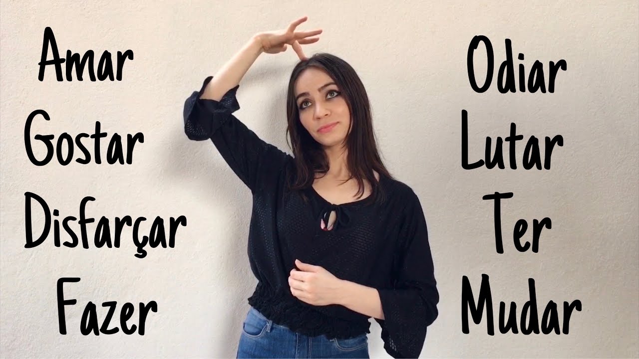 Os 50 verbos mais usados em Libras