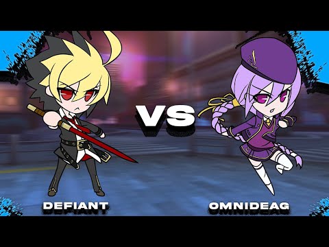 UNDER NIGHT IN BIRTH 2 SYS:CELES Hyde vs Eltnum (Defiant vs Omnideag) UNI 2 REPLAY!