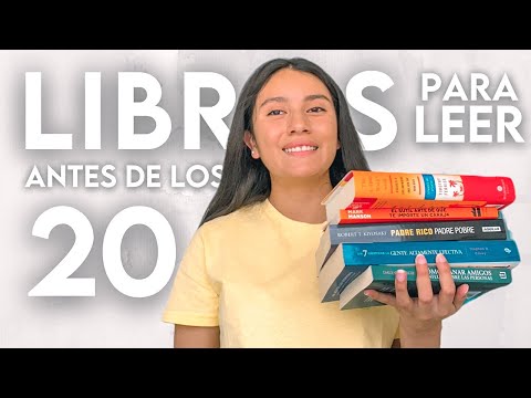 5 LIBROS que TODOS deberían de LEER ANTES de los 20 AÑOS 📚 l Productividad, Finanzas, Motivación ⚡️