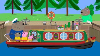 The Canal Boat ⚓️  Peppa Pig Official Full Epi