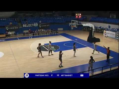 1ZLS 06 Partizan 1953 - Art Basket 60:72 2020/2021