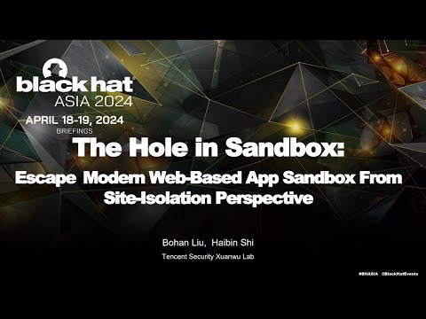 The Hole in Sandbox: Escape Modern Web-Based App Sandbox From Site-Isolation Perspective