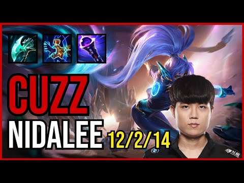 CUZZ - NIDALEE vs TALIYAH Jungle - KR Challenger - Patch 11.3