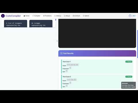 Browser Compiler Project Using Django Python Html Css Javascript