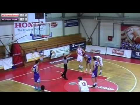 03.10.2014. KK Crvena Zvezda - KK Vizura Shark   1. poluvreme