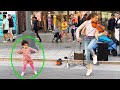 INCREDIBLY CUTE GIRL JOINS ME | Dua Lipa - Levitating | Violin Cover - Karolina Protsenko