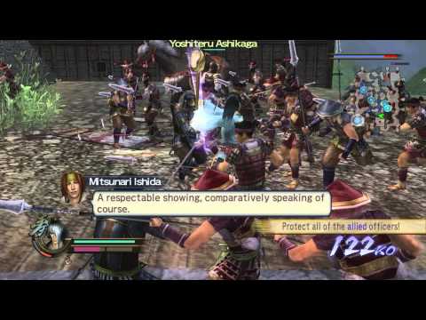 Samurai Warriors 2: Xtreme Legends - Motochika's Story Part 4 - Battle of Kuzegawa 【1080p/60FPS】