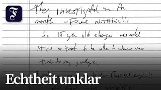 Angeblicher Abschiedsbrief von Epstein veröffentlicht