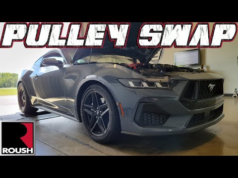 740+ RWHP WITH TRICKS on the 2024 Mustang AUTO (ROUSH LAUNCH EDITION SUPERCHARGER) BOOST ADDED