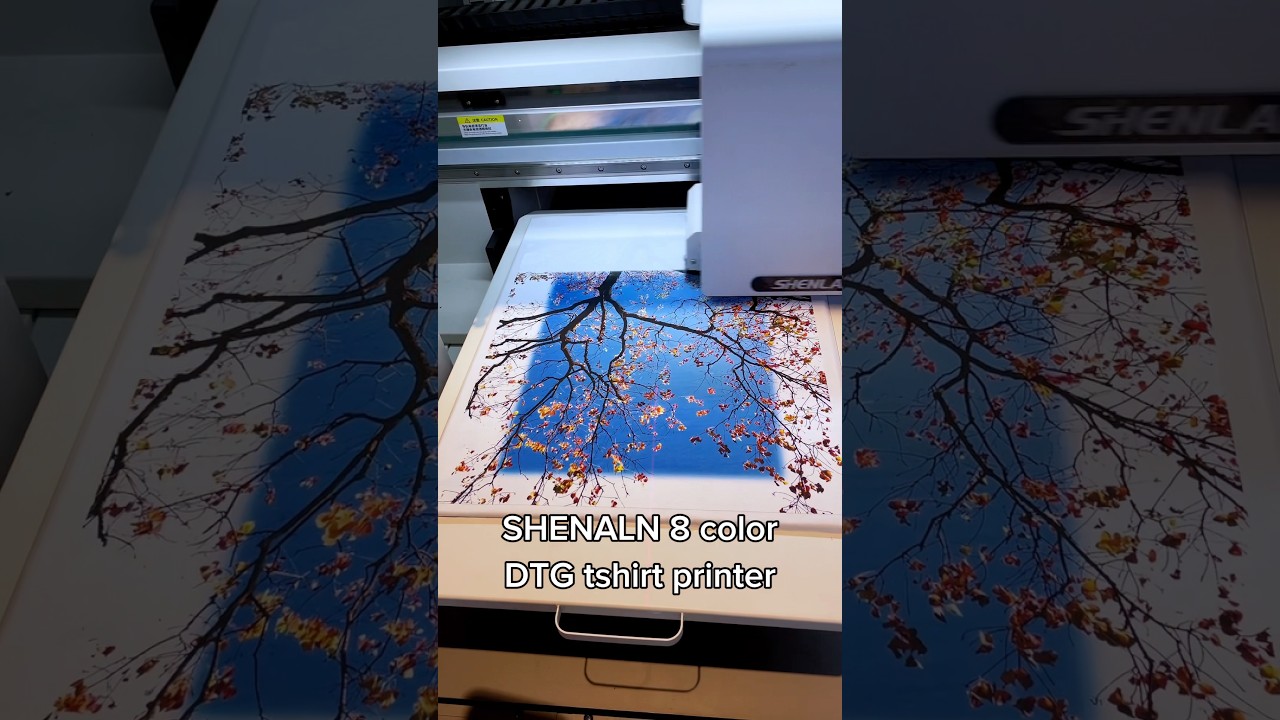 What printing machine can print high-quality clothes?#dtg #dtgprinter #dtgprinting #directtogarment