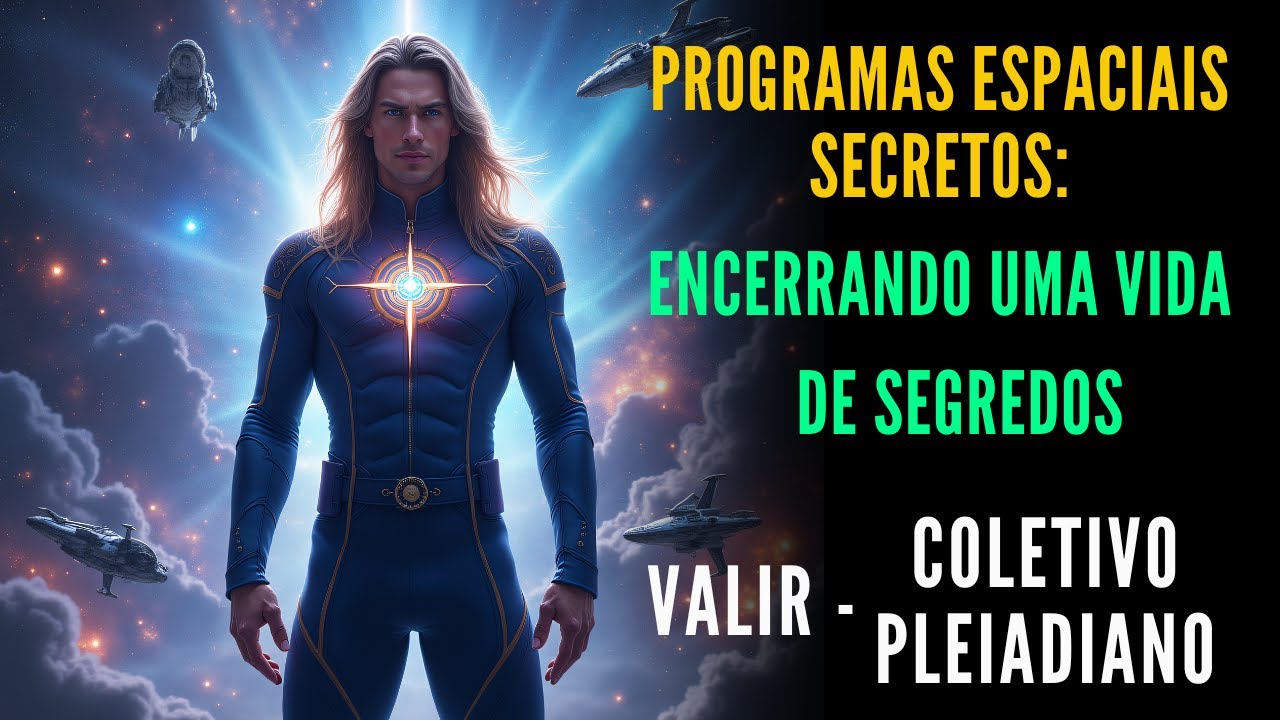 🔴VALIR - Coletivo Pleiadiano | PROGRAMAS ESPACIAIS SECRETOS: Encerrando uma Vida Inteira de Segredos