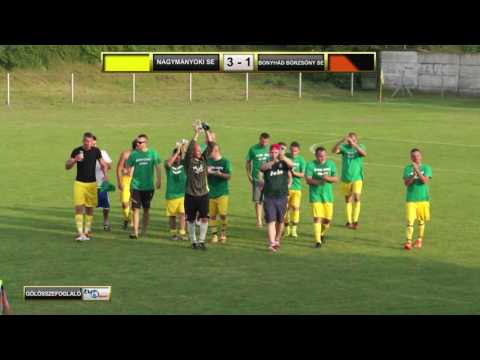 NAGYMÁNYOKI SE - BONYHÁD-BÖRZSÖNY SE     3-1  ( 2-0)