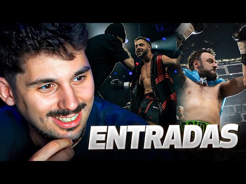 ASÍ ENTRABAN ROBER y GREGO AL RING #CRO #LAMONA #AIRBAG