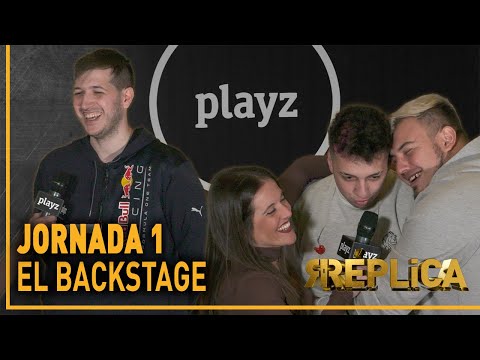Entrevistas exclusivas BACKSTAGE en RÉPLICA, COMBATE DE ESTRELLAS | JORNADA 1 | PLAYZ