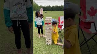 Giant Jenga #jenga #jengagame