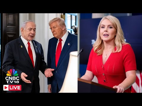 WATCH LIVE: White House Holds News Briefing as Israel's Netanyahu Meets with Donald Trump | N18G