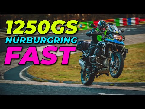 Thumbnail for BMW R1250GS: Nürburgring Nordschleife fast lap by Motorcycle, BMW R1250GS, BMW