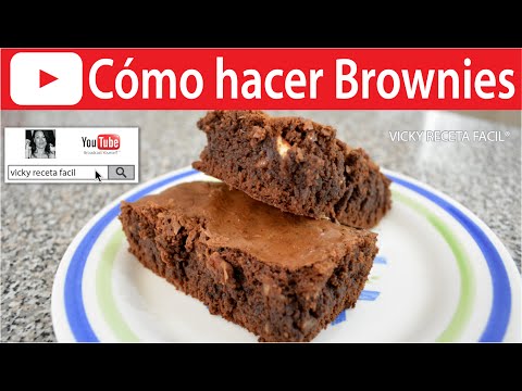 BROWNIES | Vicky Receta Facil