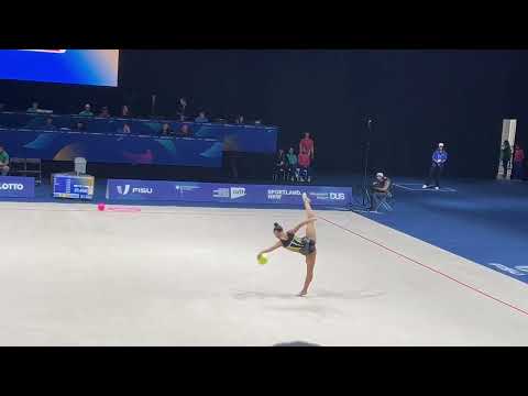 Fisu Games 2025 Rhythmic gymnastics-Piyada Peeramatukorn (THA)-All-around qualification Ball