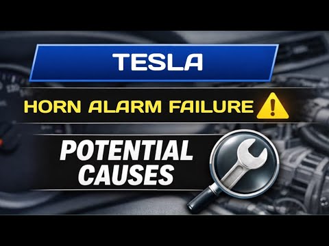 Tesla Horn or Alarm System Fails Without Cause – What Could Be Causing It