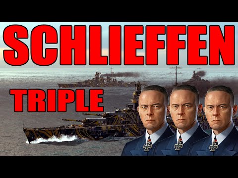 SCHLIEFFEN 314K Damage 946 SEC HITS - WOWS