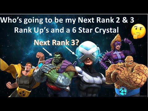 Deliberating Over My Next Rank 2 & 3 6* and Opening 6 Star Crystals