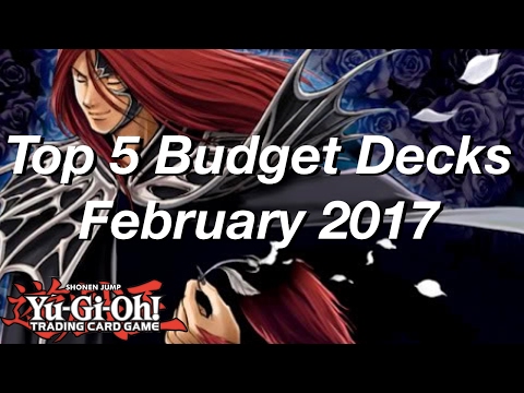 Yu-Gi-Oh! Top 5 Budget Decks for the February 2017 Format!