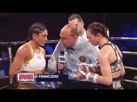 Brenda Carabajal se quedó con el Título Interino FIB Peso Pluma en Estados Unidos