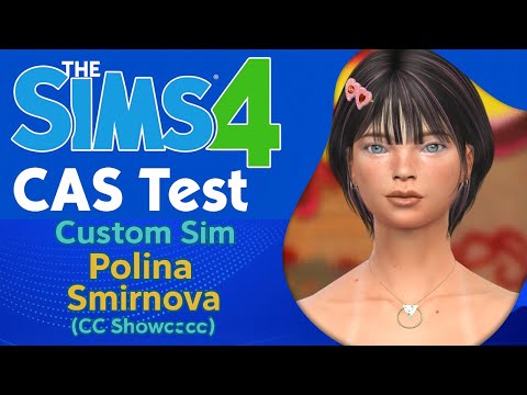 sims alpha cc style download dyed-hair female Polina Smirnova by Bonita100 Cas Video Preview