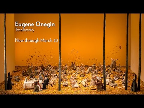 Tchaikovsky's EUGENE ONEGIN at Lyric Opera of Chicago. Onstage now through March 20