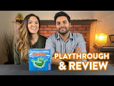 Kahuna Board Game - Playthrough & Review