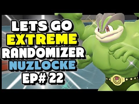 Champion...YOUTUBE! - Pokemon Lets Go Pikachu and Eevee Extreme Randomizer Nuzlocke Episode 22