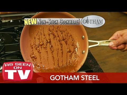 Gotham Steel Colored 12" Fry Pans Non-stick Copper Ti Cerama Coating