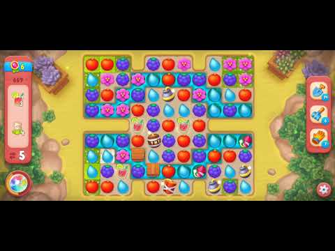 Gardenscapes Level 669