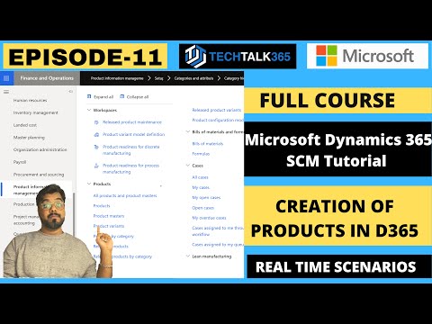 EPISODE 11 | How to create a new product in D365 Finance and Operations