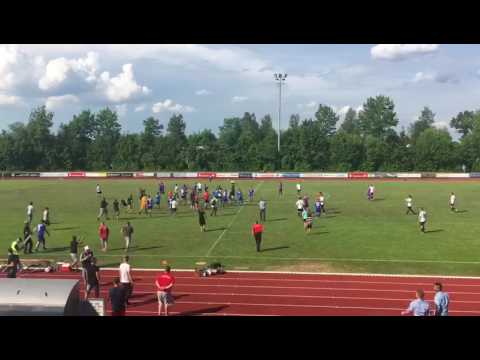 Der FC Ellwangen feiert den Meistertitel