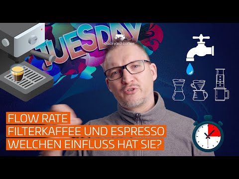 Flow Rate bei Filterkaffee und Espresso | Welchen Einfluss hat sie?