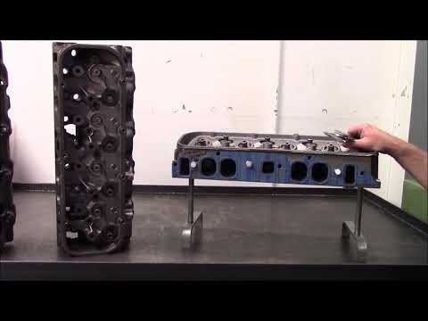 Engine Build 620 HP 454 Big Block Chevy Part 3 Oval Port Head Core Selection Before Porting