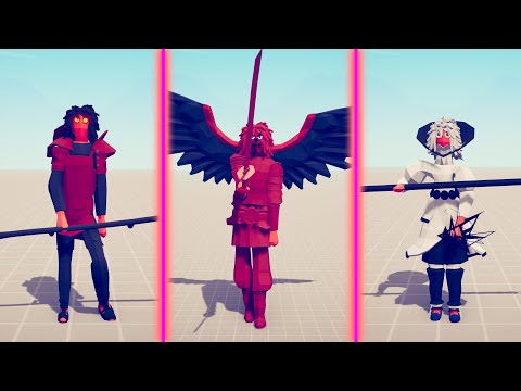 EVOLUTION OF UCHIHA MADARA - Totally Accurate Battle Simulator TABS