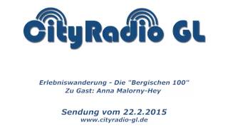 preview picture of video 'Erlebniswanderung - Die Bergischen 100 - Cityradio GL vom 22.2.2015'