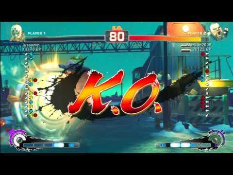 SSF4 Rank Match  juzasmz (EF)  vs  Markun2009 (RU)