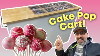 Amazon Kitchen Cart converted into a Money-Making CAKE POP CART!