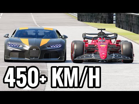 Is The BUGATTI CHIRON SS FASTER Than An F1 CAR?