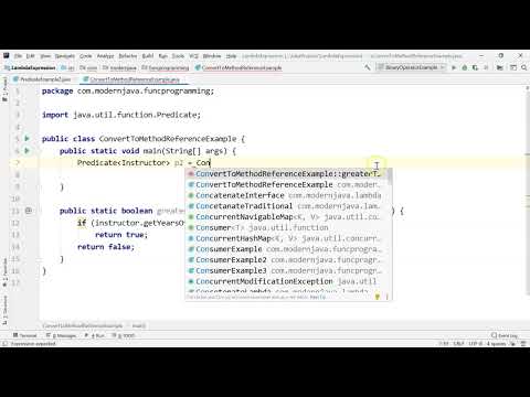 Java Advance Full Course 35 Java8 Convert To Method Reference