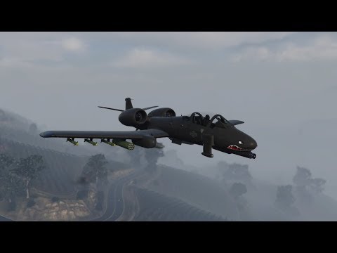 GTA Online: B-11 Strikeforce Review (A-10 Warthog) German