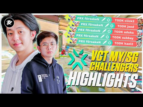 Best Plays of VCT MYSG Challengers 2022 [Tournament Highlight] | Paper Rex VALORANT Team
