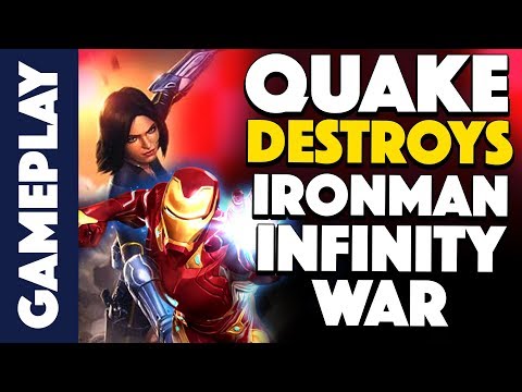 Quake DESTROYS Ironman Infinity War IMIW with REVERSE QUAKE?!