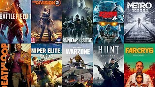 Top 25 Best PS4 & PS5 FPS SHOOTER Games You Can Play